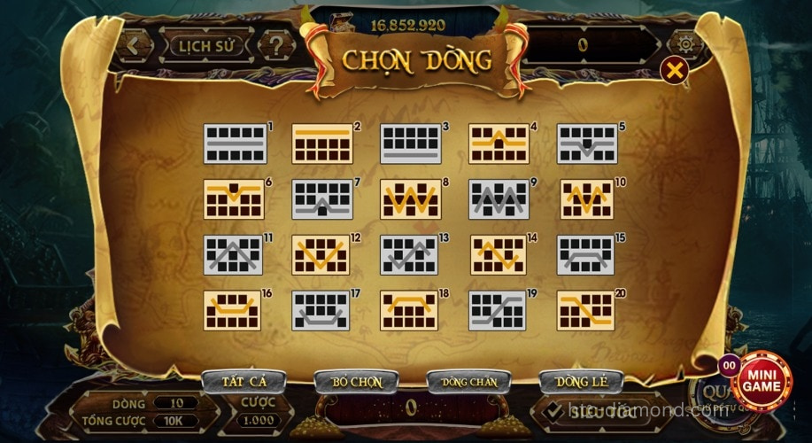 Hướng dẫn chơi game Pirate King chi tiết