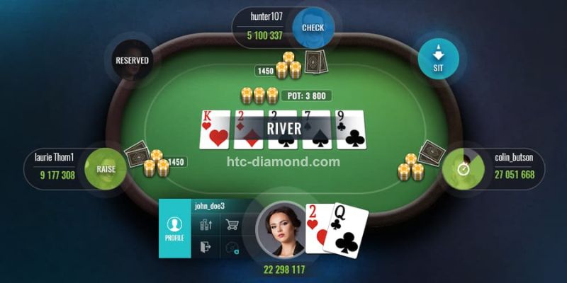 Cách chơi Texas Poker đỉnh cao