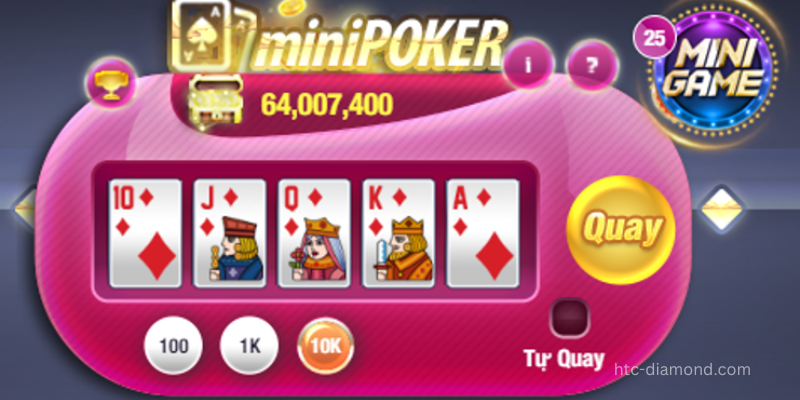 Game nổ hũ Mini Poker là gì