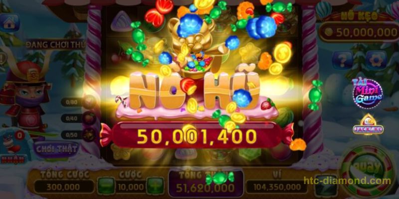 Jackpot hơn 50 triệu từ Candy Fruit Samurai