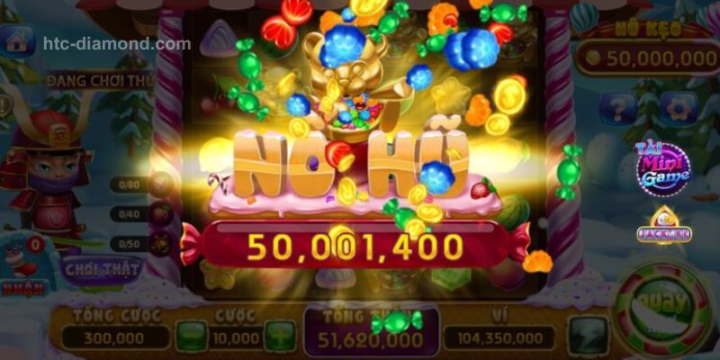 Nổ hũ siêu to cùng Candy Crush