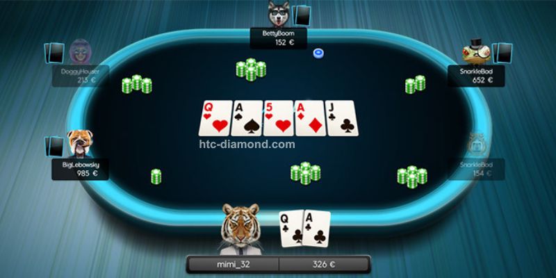 Texas Poker chơi như thế nào? 